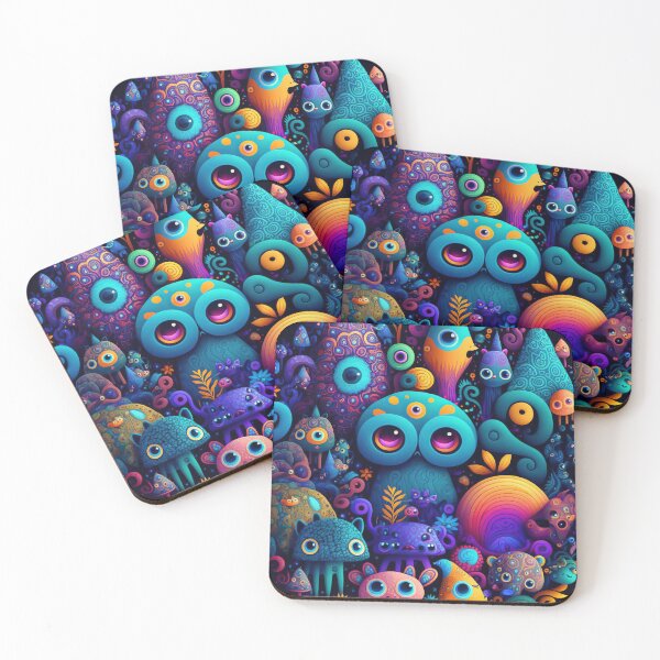 Item preview, Colorful Animal pattern Creature Cute Pattern designed and sold by Trippinink-.