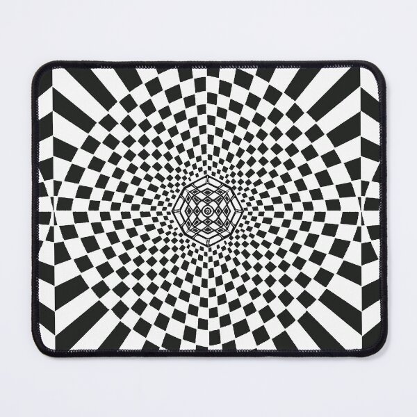 Item preview, Checker Board Mosaic - black & white designed and sold by CeriLodge.