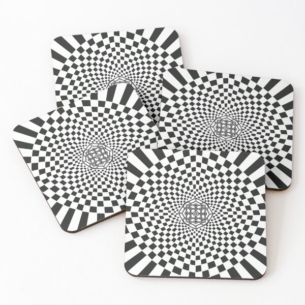 Item preview, Checker Board Mosaic - black & white designed and sold by CeriLodge.