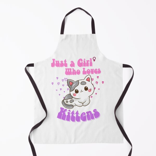 Item preview, Just a Girl Who Loves Kittens designed and sold by DesignedToATee.