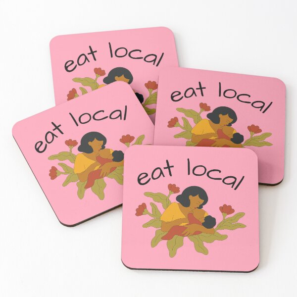 Item preview, Eat Local Breastfeeding Support Nursing Mothers gift  designed and sold by Imaddi.