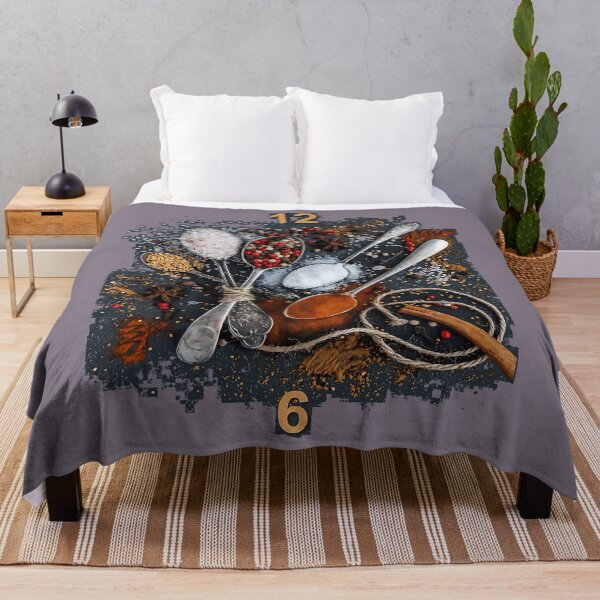 Item preview, Kitchen Spices Wall Clock Clock 	 designed and sold by njorpnkt0.