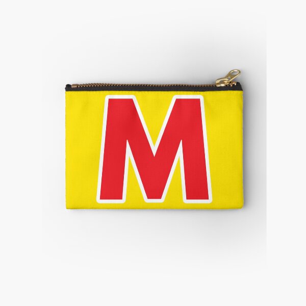 Item preview, M — Initial — The Letter M — Red and White designed and sold by GoodSequel.