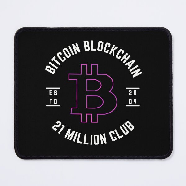 Item preview, Bitcoin Blockchain 21 million club designed and sold by WhitepaperStyle.