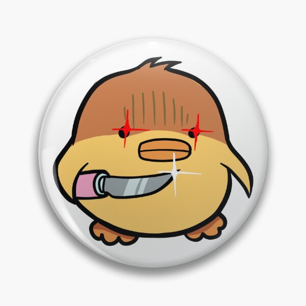 Item preview, Little duck knife meme designed and sold by cubeallsides.