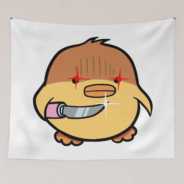 Item preview, Little duck knife meme designed and sold by cubeallsides.