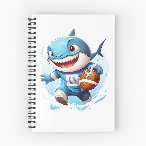 Item preview, Shark playing football designed and sold by joiedesing.