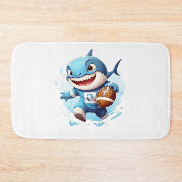 Item preview, Shark playing football designed and sold by joiedesing.