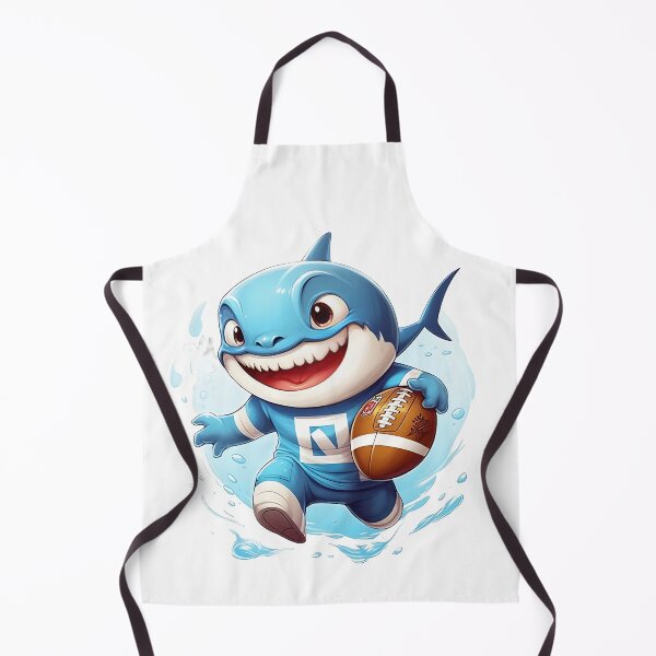 Item preview, Shark playing football designed and sold by joiedesing.