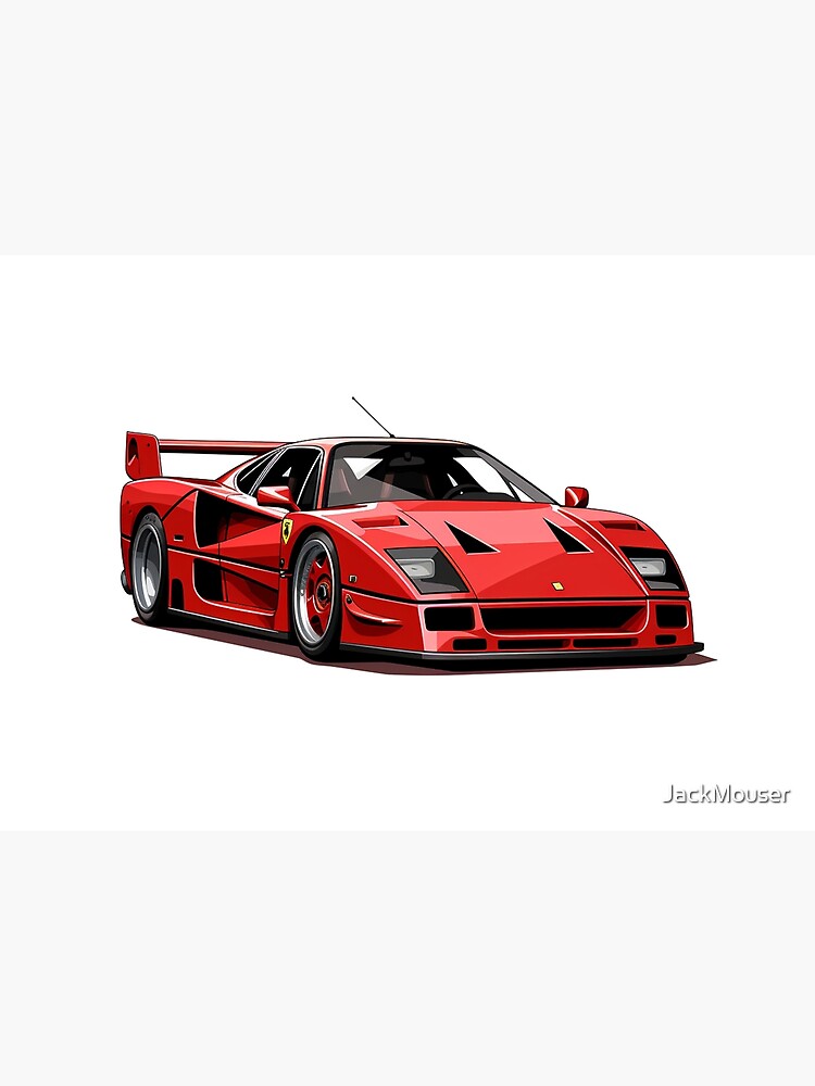 Ferrari F40 Poster Poster Print, 36x24