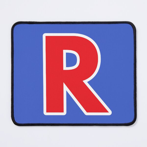 Item preview, R — Initial — The Letter R — Red and White designed and sold by GoodSequel.