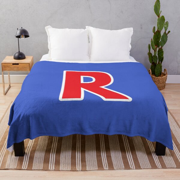 Item preview, R — Initial — The Letter R — Red and White designed and sold by GoodSequel.
