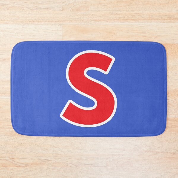 Item preview, S — Initial — The Letter S — Red and White designed and sold by GoodSequel.