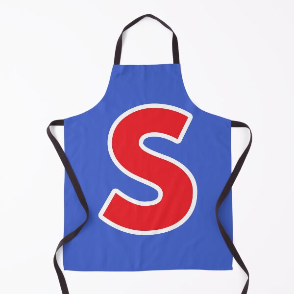 Item preview, S — Initial — The Letter S — Red and White designed and sold by GoodSequel.