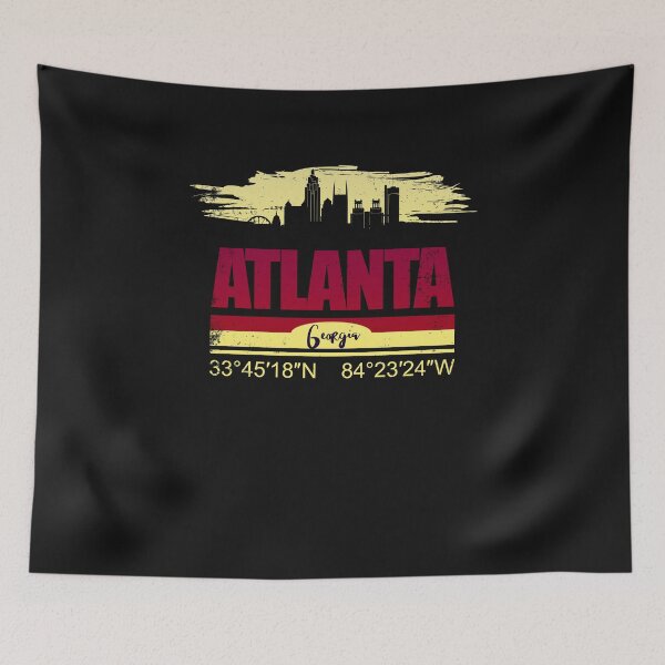 Item preview, Atlanta, Geogia Gifts  Distressed Coordinates  designed and sold by IvonDesign.