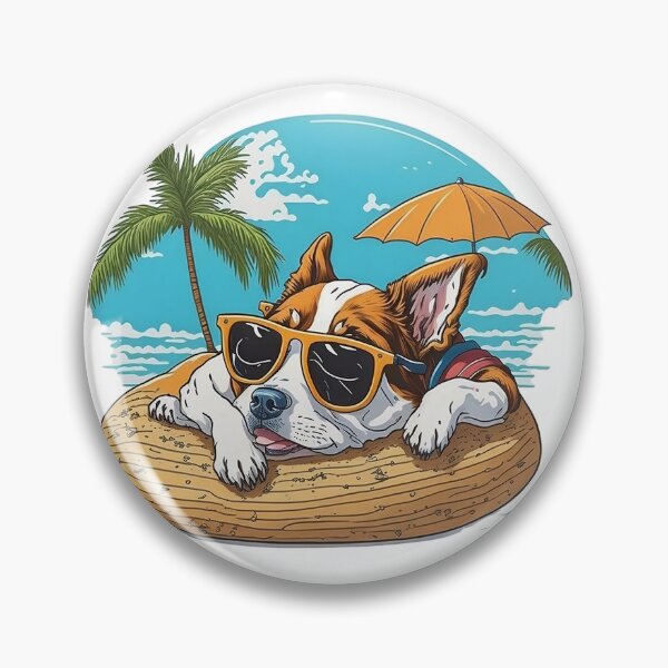 Item preview, Beach Dog designed and sold by nerminokeen.