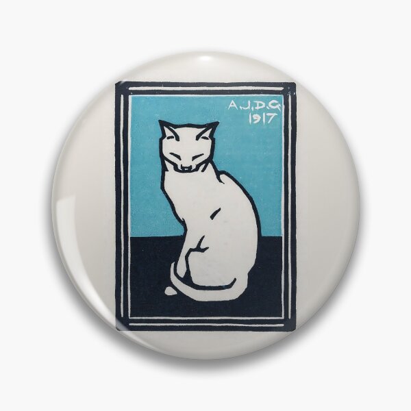 Item preview, Sitting cat 19th century painting by Julie de Graag under public domain. designed and sold by paulo silveira.