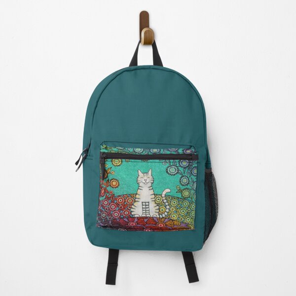 Item preview, Happy Cat With Flowers designed and sold by ManonElmendorp.