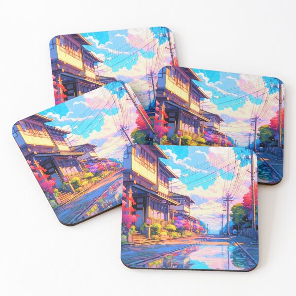 Item preview, Colorful neighborhood designed and sold by RedCosmos-.