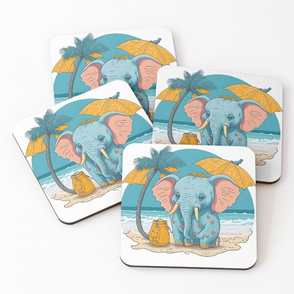 Item preview, Colorful Elephant designed and sold by nerminokeen.
