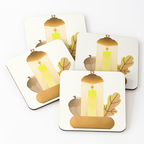 Item preview, Candle Lamp cottagecore and hygge sticker by DozyJov designed and sold by DozyJov.