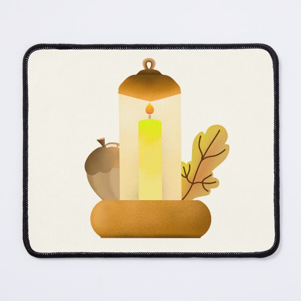 Item preview, Candle Lamp cottagecore and hygge sticker by DozyJov designed and sold by DozyJov.