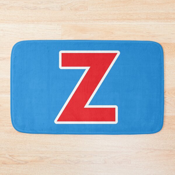 Item preview, Z — Initial — The Letter Z — Red and White designed and sold by GoodSequel.