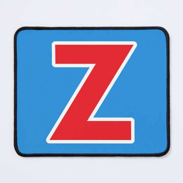 Item preview, Z — Initial — The Letter Z — Red and White designed and sold by GoodSequel.