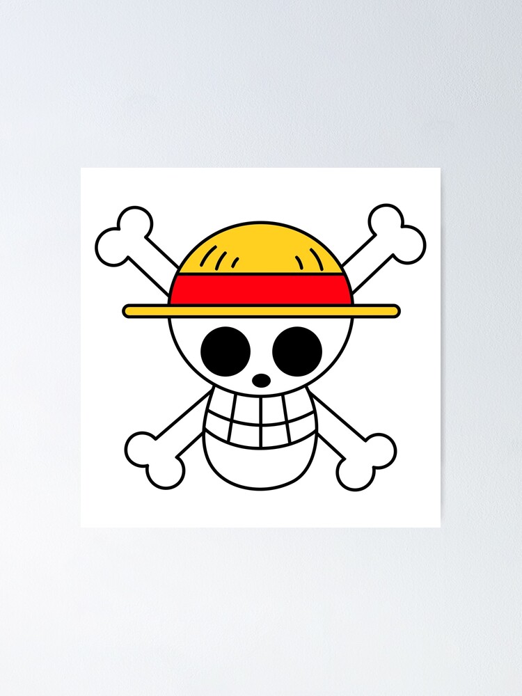 One Piece Straw Pirates Flag Poster for Sale by CityAnime
