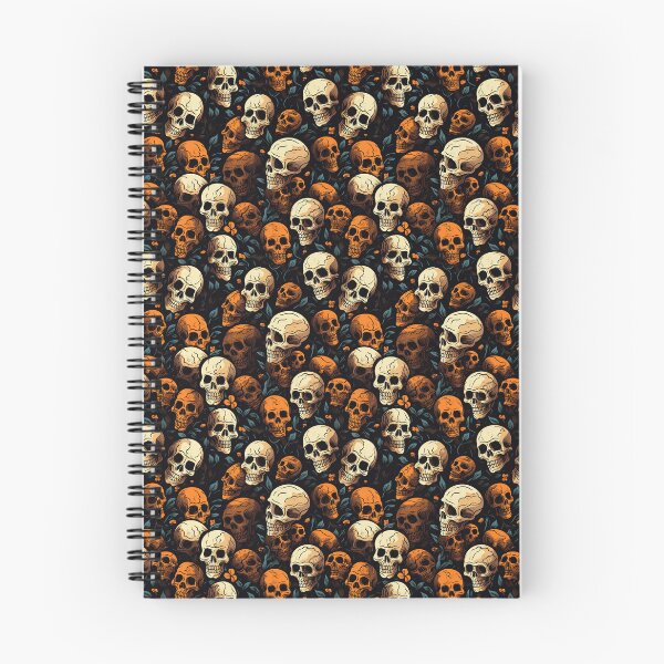 Item preview, Whimsical Skull Pattern designed and sold by catalystplanet.