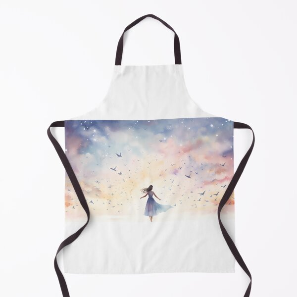 Artikelvorschau, Flying Birds Pastel Watercolor entworfen und verkauft von tropicaltee.