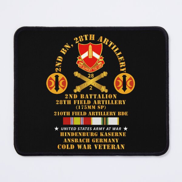 Item preview, Army - 2nd Bn 28th Artillery - 210th FA Bde -  Hindenburg Kaserne Ansbach Germany  w COLD SVC designed and sold by Military Insignia Products.