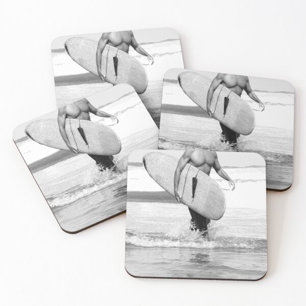 Item preview, Surfer Black & White Vibes #1 #wall #art designed and sold by Anita's & Bella's Art.