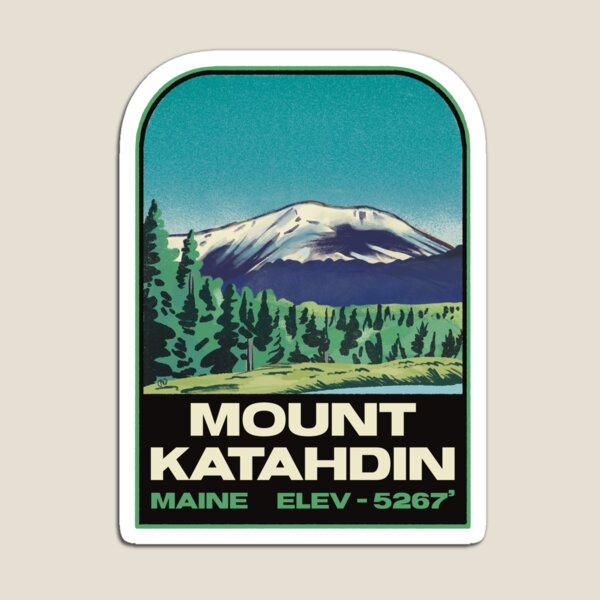 Mount Marcy adirondacks design Magnet