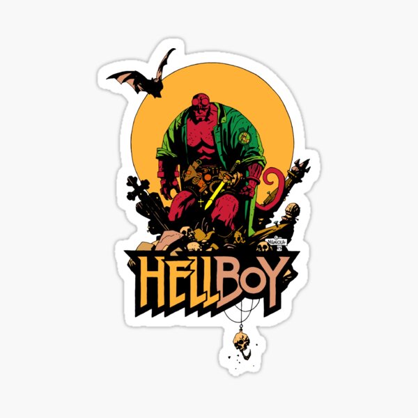 Item preview, HellBoy Sunset designed and sold by Black13Zeus.