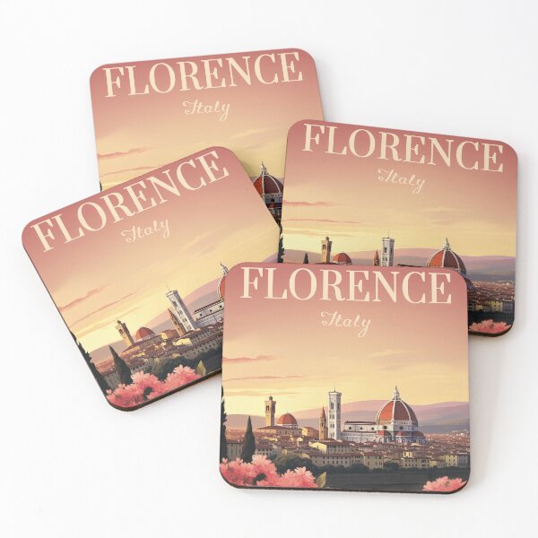Item preview, Florence, Italy, Poster designed and sold by BokeeLee.