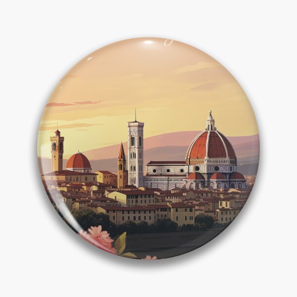 Item preview, Florence, Italy, Poster designed and sold by BokeeLee.