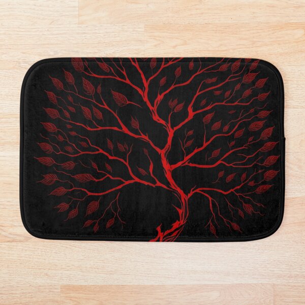 Aperçu de l'œuvre Arbre rouge créée et vendue par AIStarDesigns.