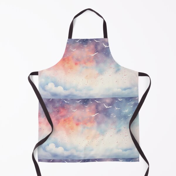 Artikelvorschau, Flying Birds Pastel Watercolor entworfen und verkauft von tropicaltee.