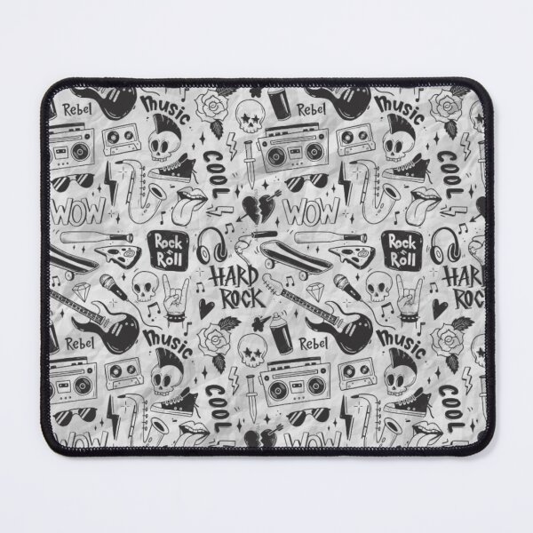 Item preview, Rock Music Pattern designed and sold by Profitrip.