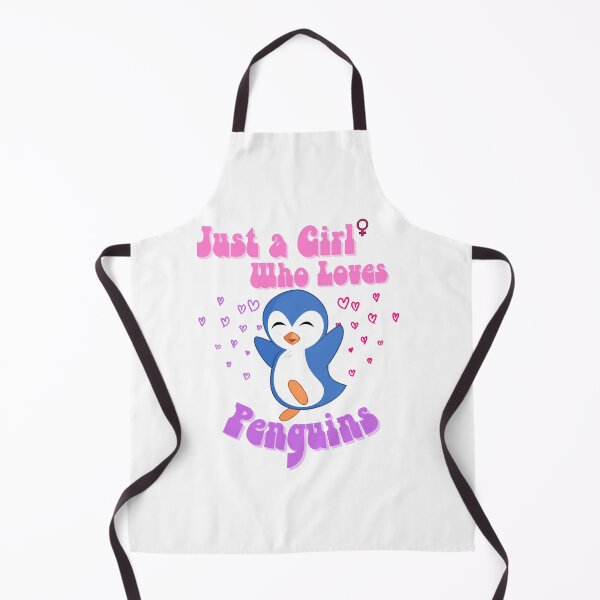 Item preview, Just a Girl Who Loves Penguins designed and sold by DesignedToATee.