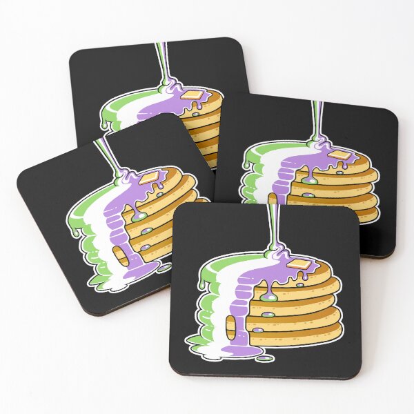 Item preview, Genderqueer Pride Pancakes LGBT designed and sold by flannmoriath.