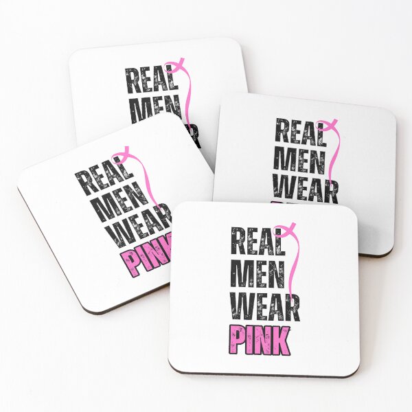 Item preview, Real Men Wear Pink Breast Cancer Awareness designed and sold by mariejosee22.