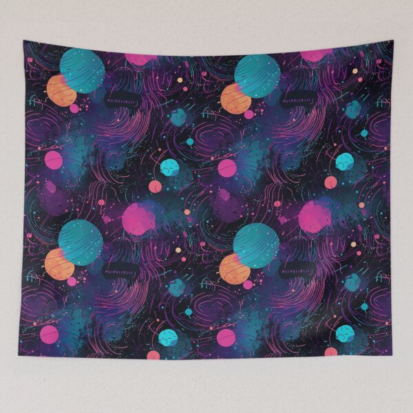 Item preview, Galaxy and Planet Mess pattern designed and sold by RRebellion.