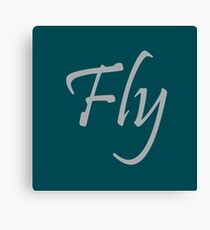 Fly Eagles Canvas Print