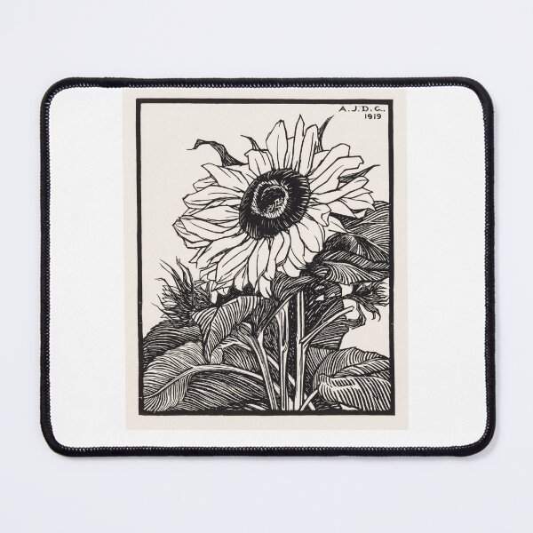 Item preview, 20h century Sunflower painting by Julie de Graag under public domain. designed and sold by paulo silveira.