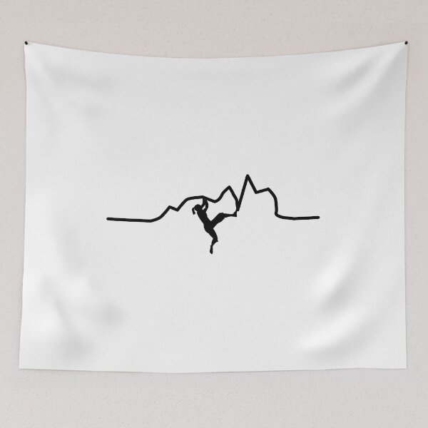 Item preview, Climbing / bouldering mountain line designed and sold by MyMaryDesign.