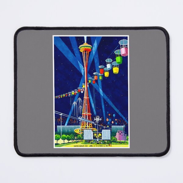Item preview, SEATTLE WORLDS FAIR  Vintage 1962 Advertising Print 	 	 designed and sold by khbmokws89.