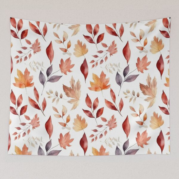 Item preview, Watercolor Autumn Leaves  designed and sold by PietyandDesire.