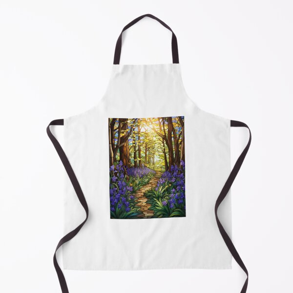 Aperçu de l'œuvre Forest Path Stained Glass créée et vendue par tropicaltee.